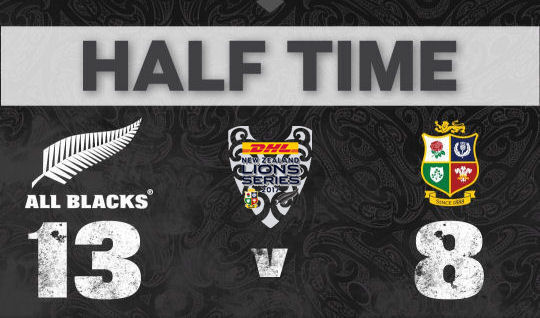 All Blacks v British Lions T1 HT 2017